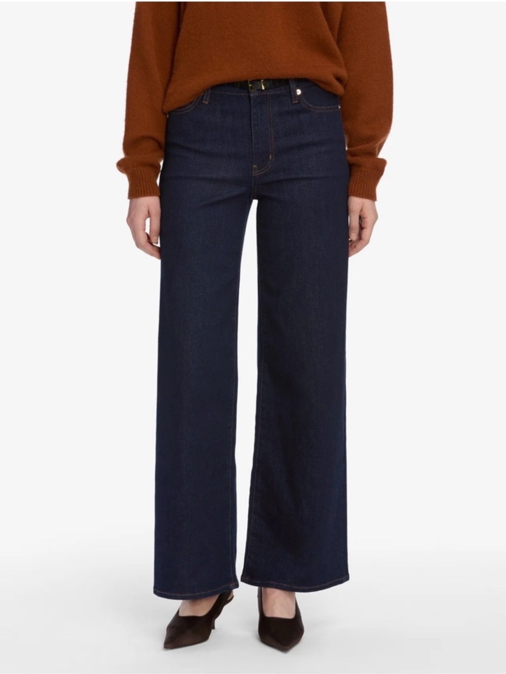 FRAME Le Slim Palazzo in Rinse NWT Size 29